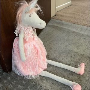 unicorn ballerina doll